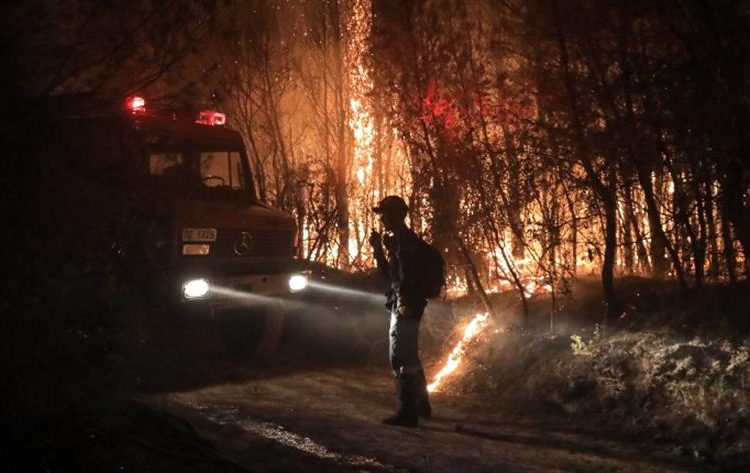 Φωτιά στην Ζήρια: Συνεχής μάχη με αναζωπυρώσεις – Κάηκαν 3.000 στρέμματα