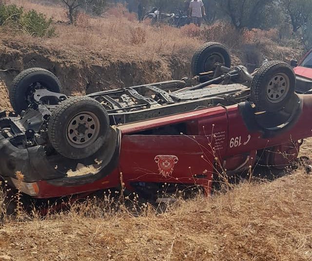 Κολίρι Πύργου: Εκτροπή πυροσβεστικού με ένα τραυματία