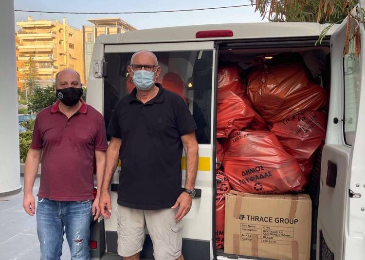 Δήμος Γλυφάδας: Αποστολή στην Ηλεία ειδών πρώτης ανάγκης