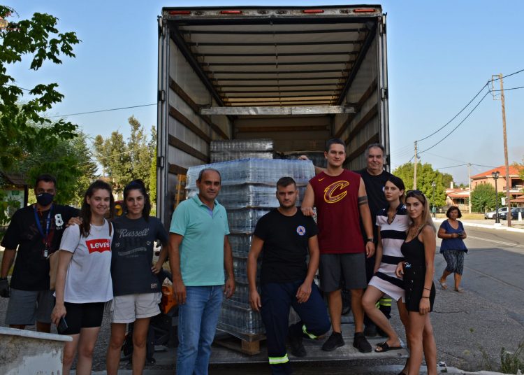 Ο Σύλλογος Νεολαίας & Άθλησης Νέας Φιγαλείας και η MAPEI HELLAS δίπλα στους πυρόπληκτους της Ηλείας