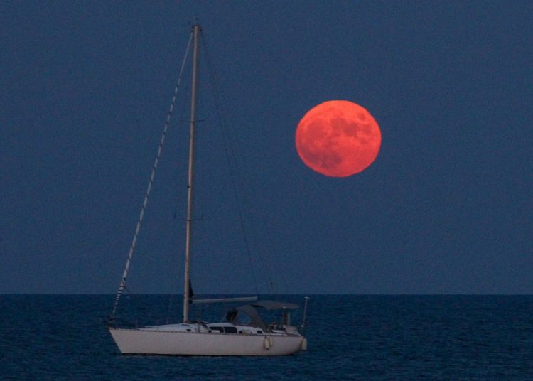 Ηλεία: Η Πανσέληνος Αυγούστου μέσα από φωτογραφίες πολιτών