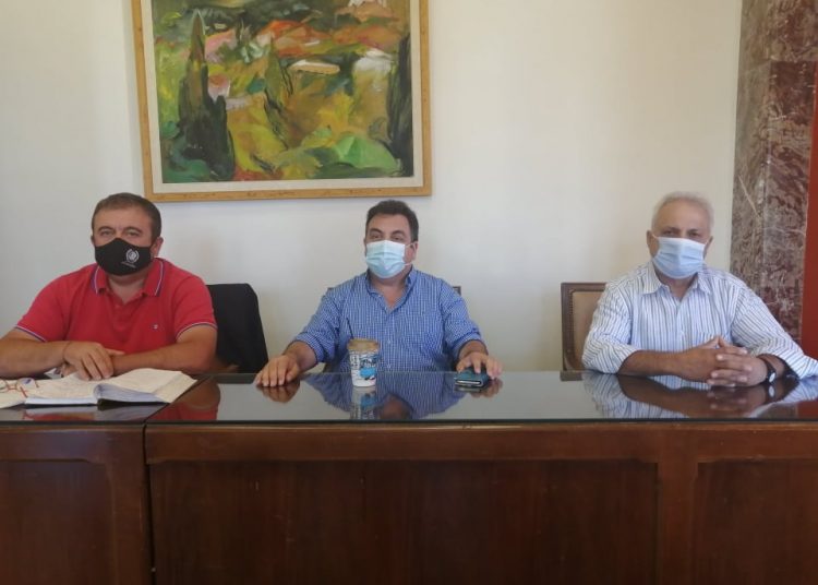 Ενημέρωση για τις βλάβες του αγωγού νερού του Ερυμάνθου