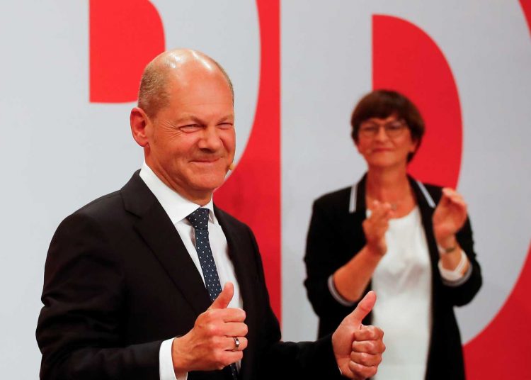 Γερμανικές εκλογές: Πρώτο το SPD με 25,7% – Τελικά αποτελέσματα με καταμετρημένο το 100% των ψήφων