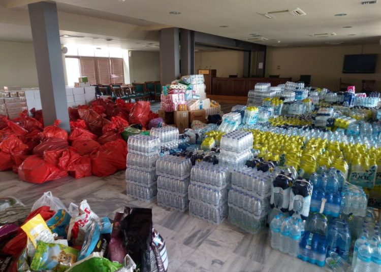 Δήμος Αρχαίας Ολυμπίας: Πέρας παραλαβής δωρεών για τους πυρόπληκτους