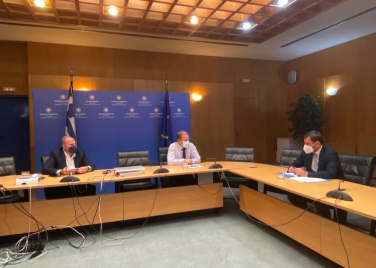 Νικολακόπουλος: Συνάντηση με Καραμανλή για το Σχέδιο Ανασυγκρότησης στην Ηλεία