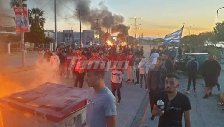 ΕΚΤΑΚΤΟ: Νέο μπλόκο Ρομά – Έκλεισαν την Πατρών – Πύργου