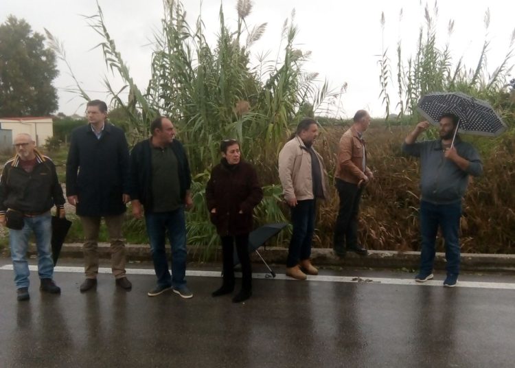 Επίσκεψη κλιμακίου ΣΥΡΙΖΑ Ηλείας στις πληγείσες περιοχές του κάμπου