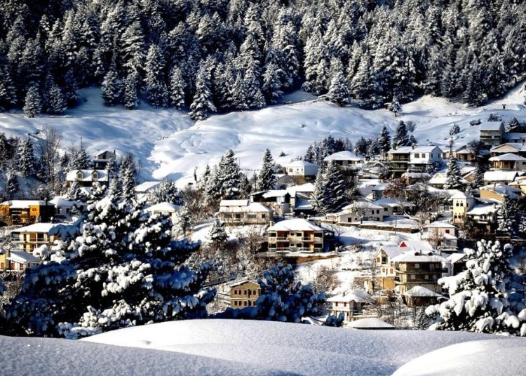 Χιόνι, καταπράσινα τοπία, γλυκιά ομίχλη: Το «ψηλότερο» χωριό της Πελοποννήσου μαγεύει ολόκληρη την Ελλάδα!