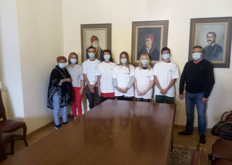 Γάλλοι εθελοντές στο Δήμο Πηνειού