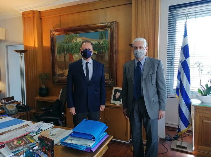 Προσπάθεια επέκτασης του αεροδρομίου Επιταλίου από την Περιφέρεια-Συνάντηση με υπουργό Αγροτικής Ανάπτυξης