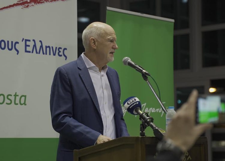 Γιώργος Παπανδρέου από τον Πύργο: «Να πιάσουμε το νήμα από εκεί που το άφησε η Φώφη Γεννηματά»