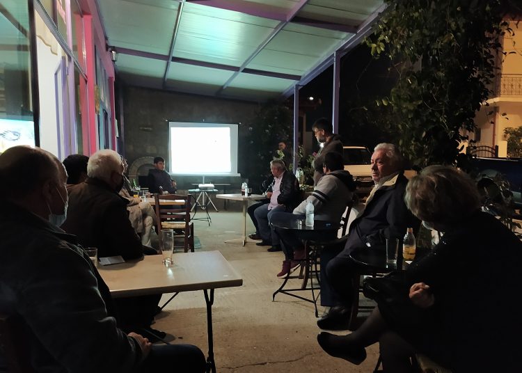 Γεωπονική συνάντηση στην Καυκανιά για το ελαιόλαδο από το Ίδρυμα Καπετάν Βασίλη και Κάρμεν Κωνσταντακόπουλου