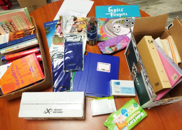 Δωρεές για τους πυρόπληκτους στα σχολεία του Δήμου Αρχ. Ολυμπίας