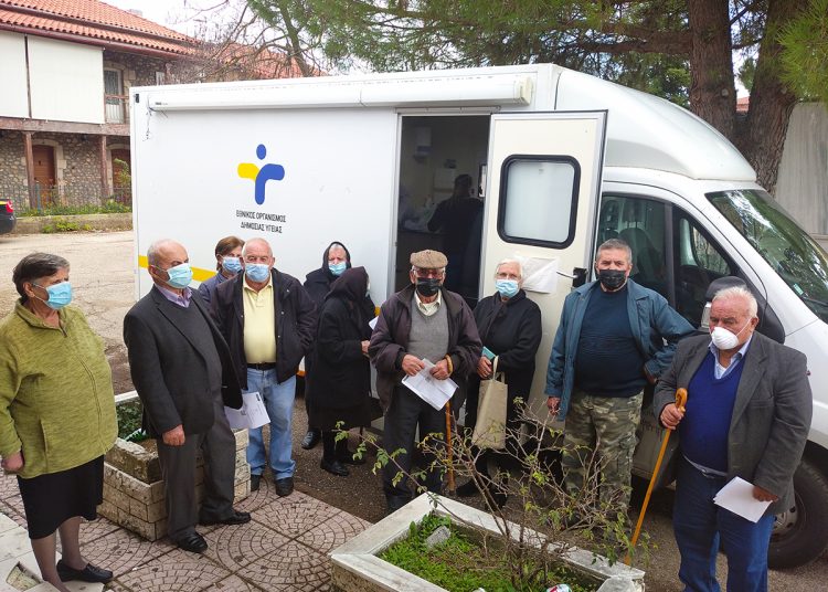 Με επιτυχία έγιναν οι εμβολιασμοί στη Φολόη