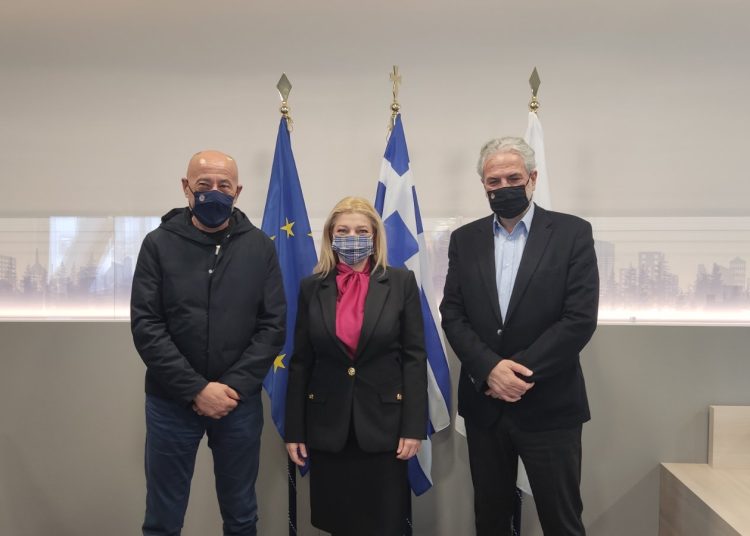 Συνάντηση Αυγερινοπούλου – Στυλιανίδη για την πρόληψη και την αποκατάσταση από τις φυσικές καταστροφές- Ειδική αναφορά στην Αρχαία Ολυμπία