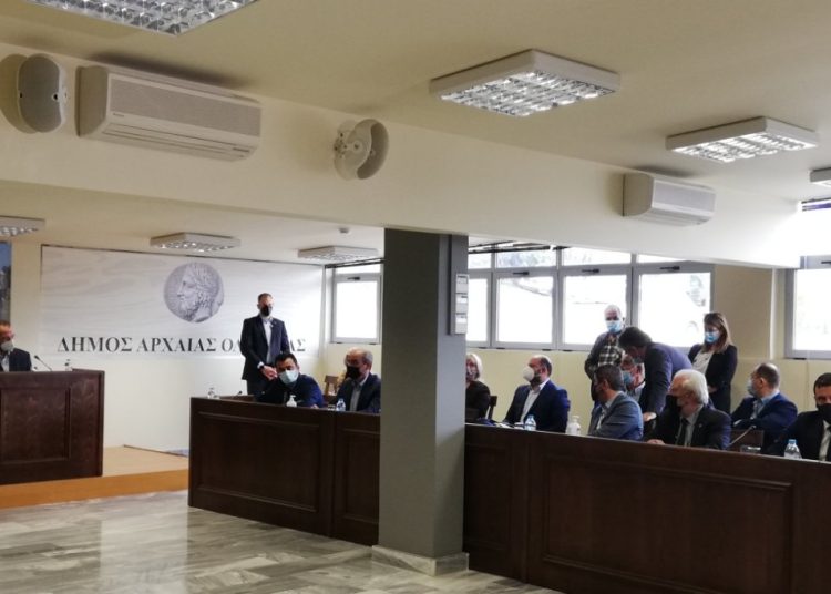 Αυγερινοπούλου στη σύσκεψη για τις πυρόπληκτες περιοχές στην Αρχαία Ολυμπία