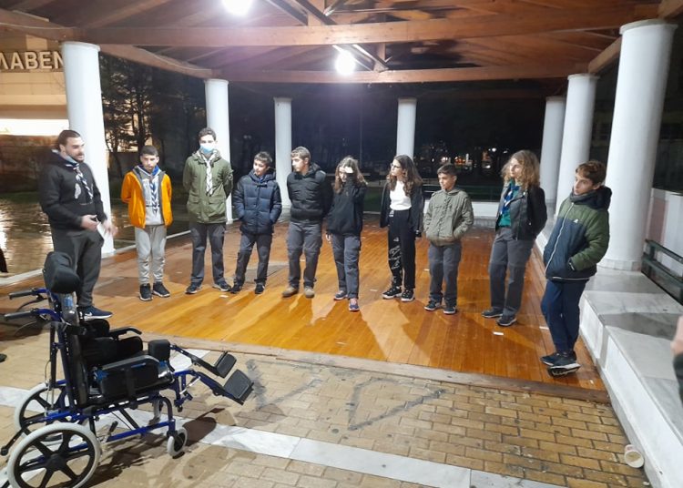 Οι Πρόσκοποι του Πύργου βοήθησαν την μικρή Παναγιώτα