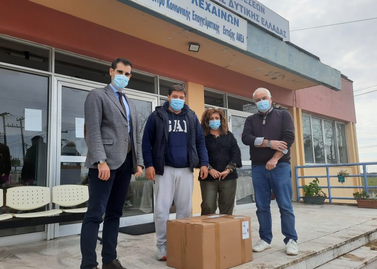 Προσφορά παπουτσιών στο ΚΕΠΕΠ Λεχαινών από την Περιφέρεια