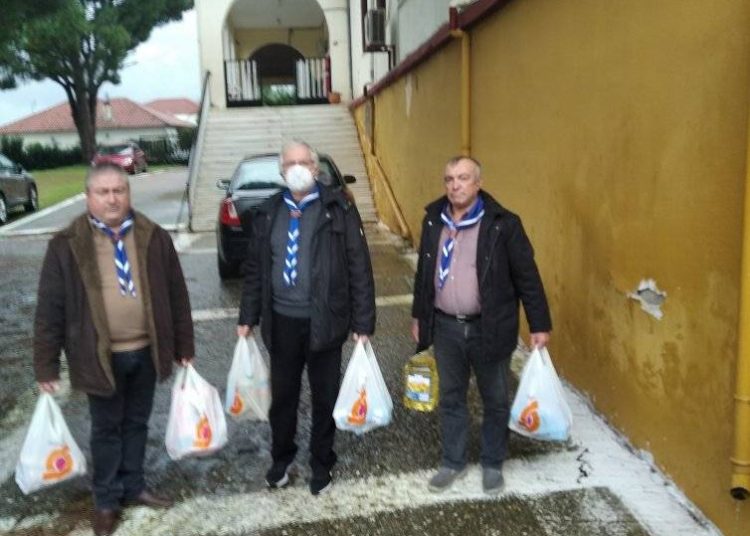 Επίσκεψη αγάπης των Παλαιών Προσκόπων Ηλείας