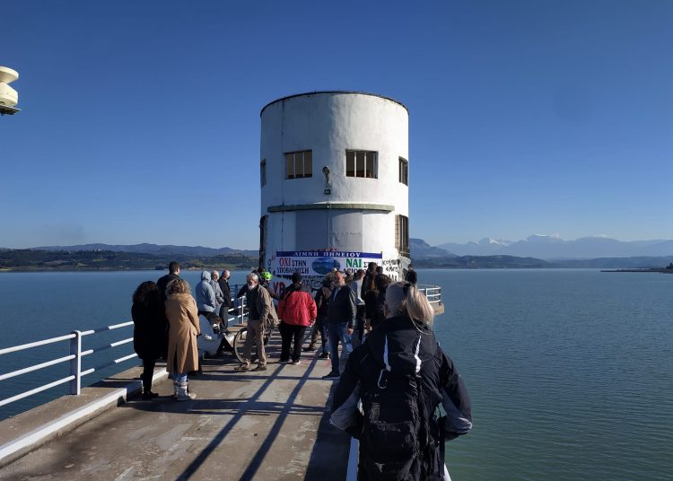 Πολίτες συγκεντρώθηκαν για να αντισταθούν στην υποβάθμιση της Λίμνης Πηνειού