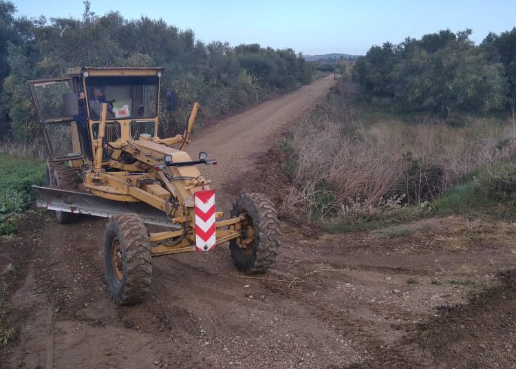 Προγραμματισμένα έργα αγροτικής οδοποιίας Δήμου Πύργου 8.300.000 εκ. ευρώ