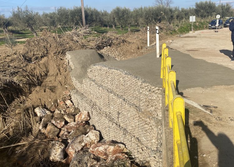 Αποκαταστάθηκε η γέφυρα στον οικισμό Αγίου Γεωργίου