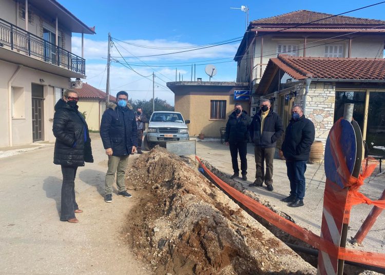 Αντικατάσταση δικτύου ύδρευσης στην Μέλισσα Ανδραβίδας