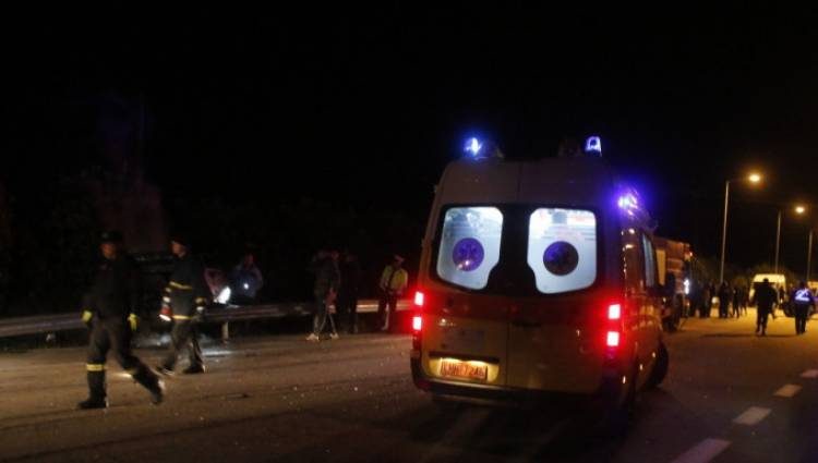 Tροχαίο τη νύχτα στην Πατρών – Πύργου