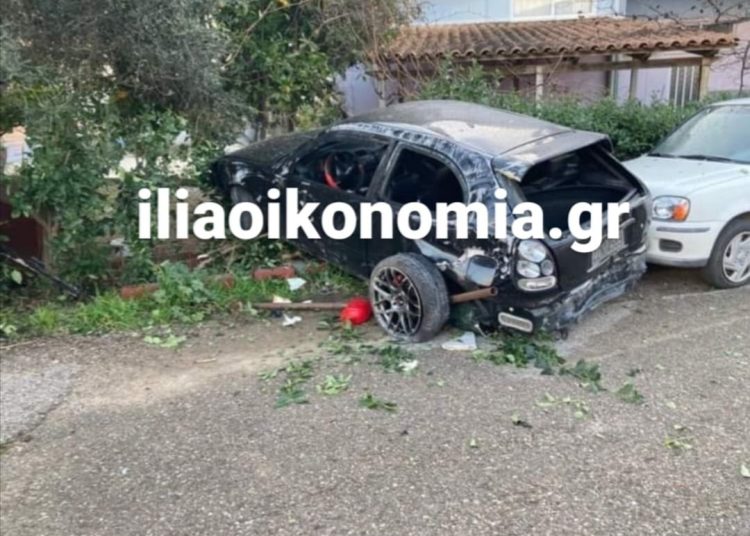 Οδός Κατακόλου: Απέφυγε τα έργα και χτύπησε σε δέντρο-Τραυματισμένος ο οδηγός