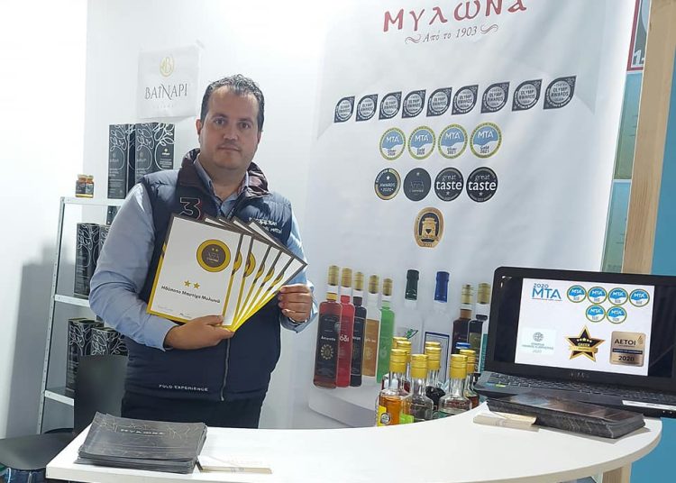 Η Ποτοποιία ΜΥΛΩΝΑ στην EXPOTROF και στα πλαίσια του 2ου διαγωνισμού AFFA 2022 έλαβε έξι βραβεία