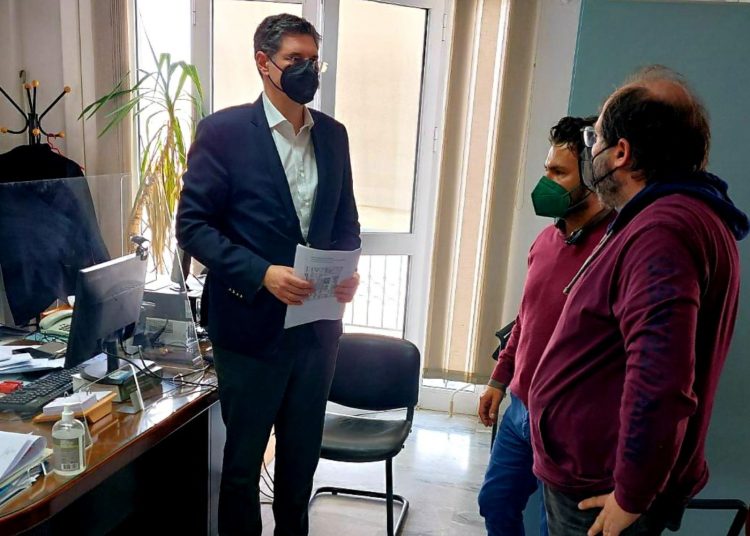 Επίσκεψη Διονύση Καλαματιανού στα υποκαταστήματα του ΕΦΚΑ σε Πύργο και Αμαλιάδα