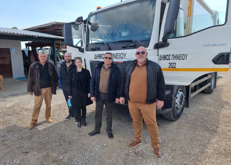 Δήμος Πηνειού: Αγόρασε νέο υπερσύγχρονο απορριμματοφόρο