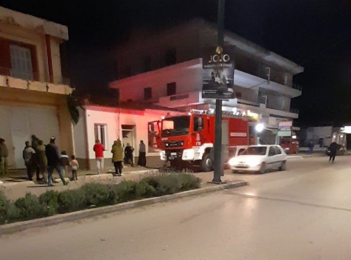 ΠΥΡΓΟΣ: Φωτιά σε σπίτι στην οδό Πατρών