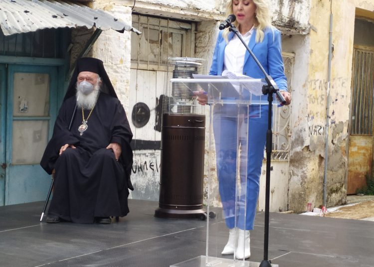 Πύργος: Ο Αρχιεπίσκοπος στα εγκαίνια της έκθεσης “Πρωταγωνιστές μιας άλλης εποχής 1950-1960”