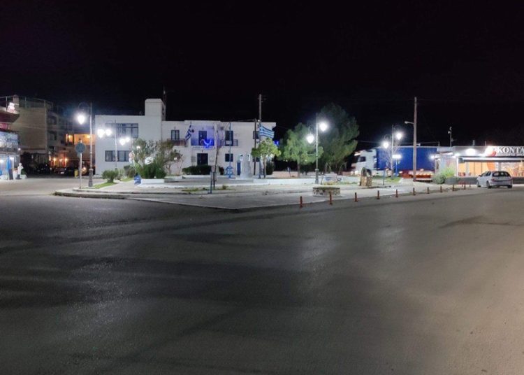 Αναβάθμιση ηλεκτροφωτισμού στην πλατεία Κυλλήνης