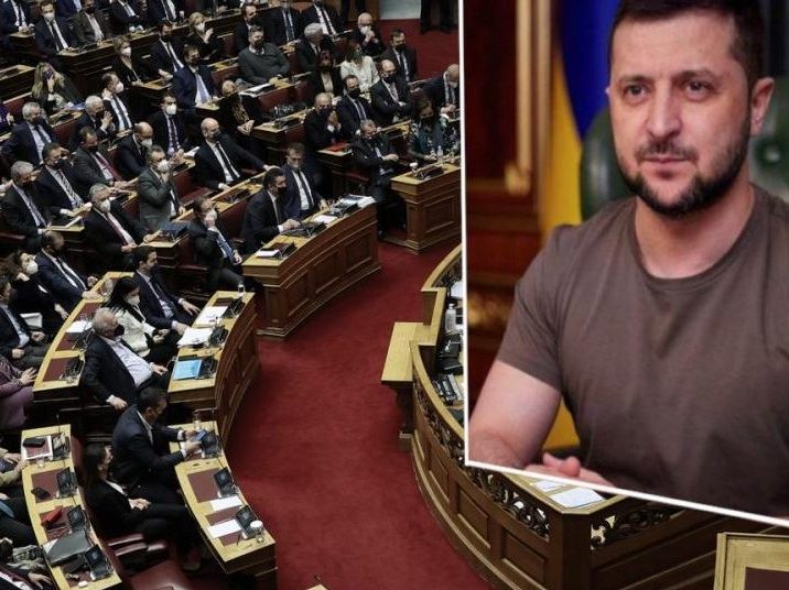 Πρόεδρος Ουκρανίας στην Ελληνική Βουλή: «Ελευθερία ή Θάνατος»