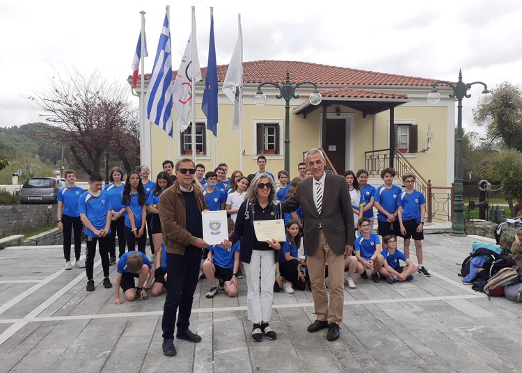 Στην Αρχαία Ολυμπία το Γαλλικό Γυμνάσιο Saint Thomas d’Aquin Veritas