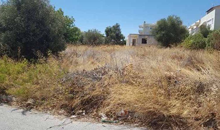 Λήγει η προθεσμία για τον καθαρισμό οικοπέδων ενόψει αντιπυρικής περιόδου