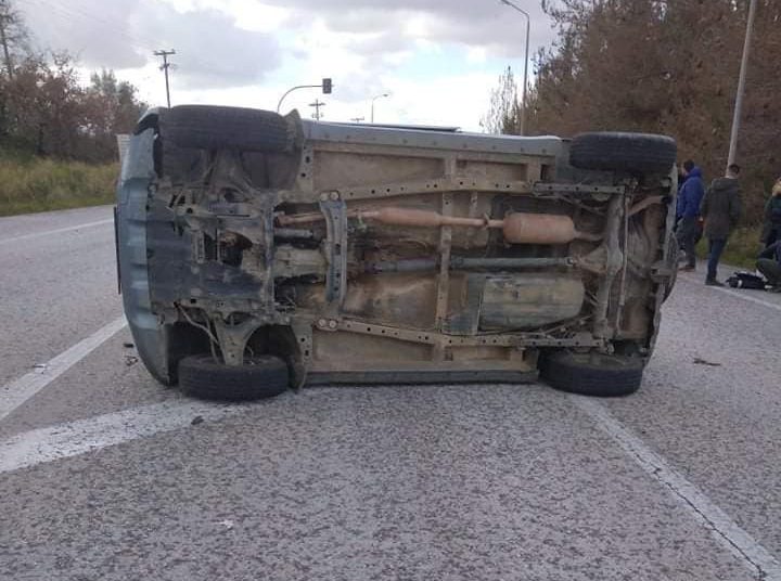 Πύργου-Κυπαρισσίας: Τούμπαρε το αμάξι-Τραυματισμένος ο οδηγός