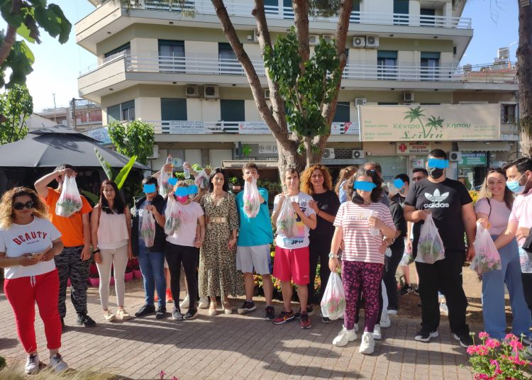 Ο Ηλίανθος Κδαπ μεΑ στην Πανηλειακή Ανθοκομική Έκθεση