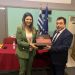 Στην Ιθάκη ο δήμαρχος Πύργου με την υφυπουργό Τουρισμού Ζαχαράκη