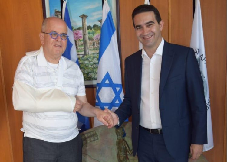 Μιχάλης Κατρίνης: «Ξεκάθαρο το αναπτυξιακό πρόσημο της επίσκεψης του Ισραηλινού πρέσβη στην Ηλεία»