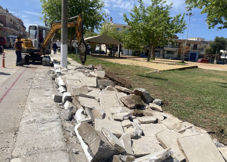 Βάρδα: Ξεκίνησαν οι εργασίες για το Ανοιχτό Κέντρου Εμπορίου