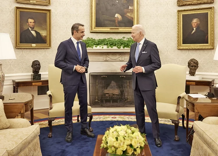 Σημαντικές συμφωνίες στο τετ α τετ Μητσοτάκη – Μπάιντεν για προμήθεια F-35 και μετατροπή της Ελλάδας σε ενεργειακό κόμβο