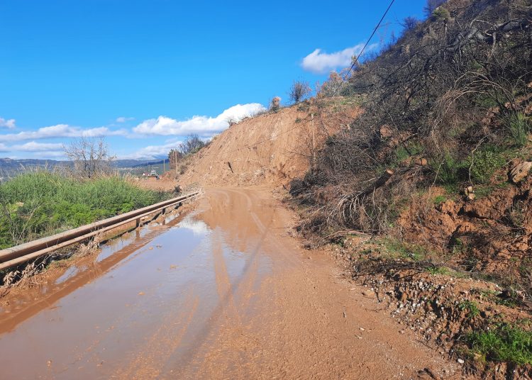 Ξεκινούν οι αποκαταστάσεις κατολισθήσεων σε Οινόη, Σιμόπουλο, Χελιδόνι, Κρυονέρι