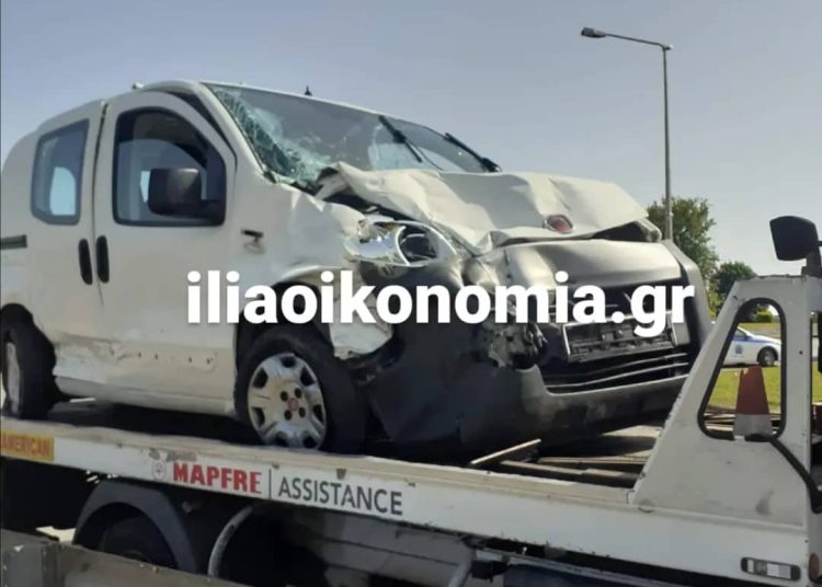 Πύργος: Τροχαίο στην διασταύρωση της Φιλοθέης με τραυματία