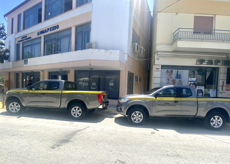 Δήμος Ανδραβίδας-Κυλλήνης: Παρέλαβε καινούργια αυτοκίνητα 4Χ4