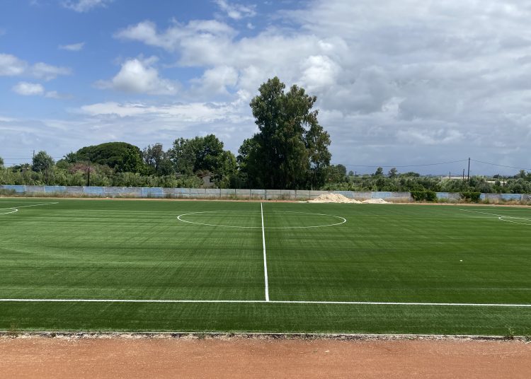 Λεχαινά: Σε στολίδι μετατρέπεται το γήπεδο μετά τις εργασίες