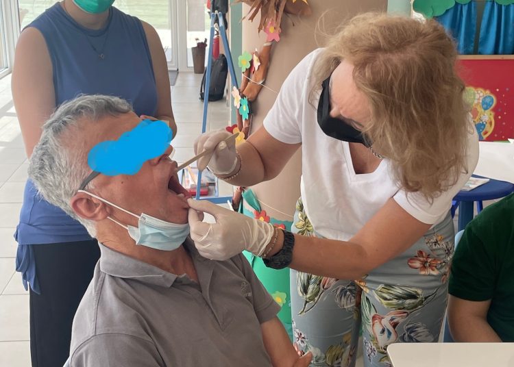 Επίσκεψη 1ης ΤΟΜΥ Πύργου σε ΚΔΑΠ μεΑ ΗΛΙΑΝΘΟΣ