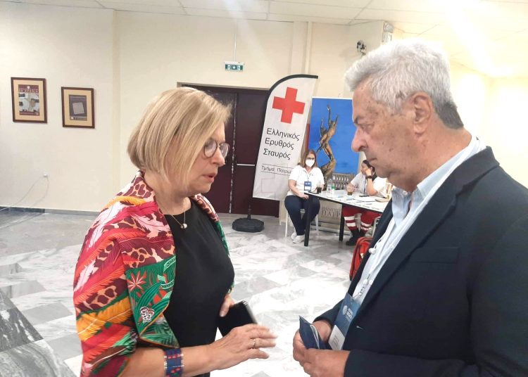 Συνάντηση Προέδρου Επιμελητηρίου Ηλείας με την Αναπληρώτρια Υπουργό Υγείας